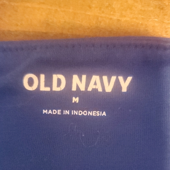 Old Navy Women's Blue Bodysuit - Picture 2 of 2